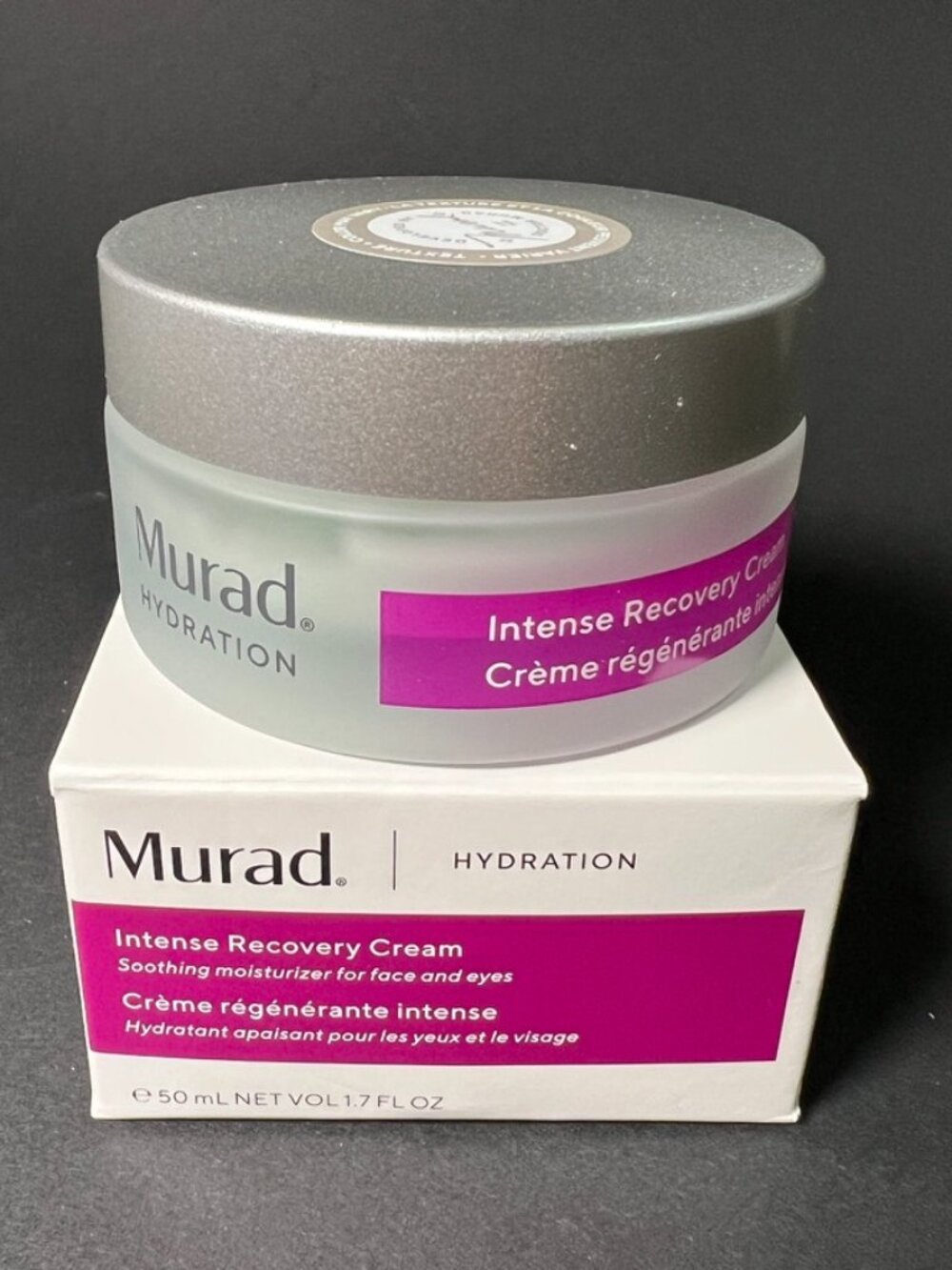 Murad Hydration Intense Recovery Cream Soothing for Face & Eyes 1.7 fl oz